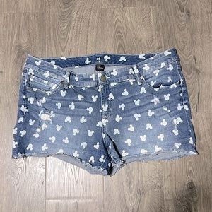 Disney Torrid Mickey Mouse Shorts